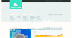 Desktop Screenshot of meteolamer.re